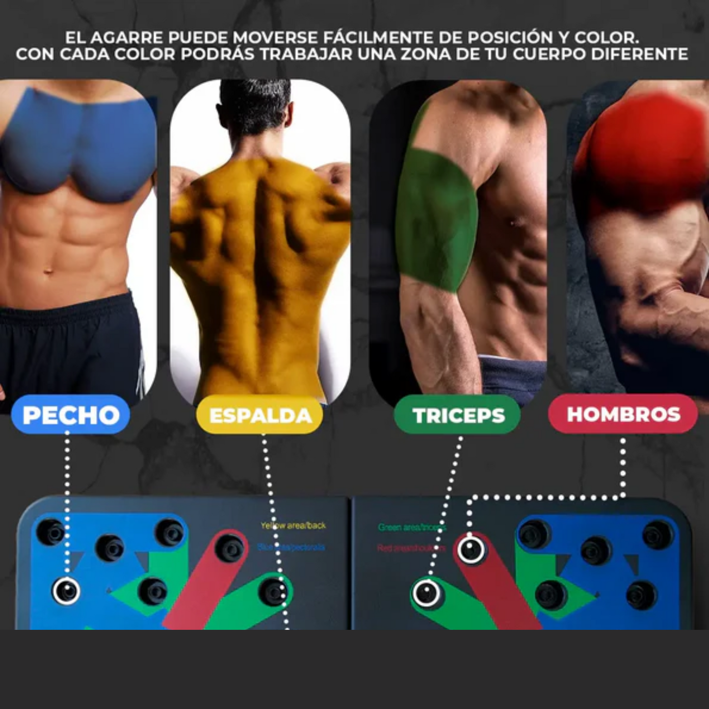 Tablero Flexiones Fitness